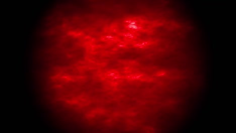 Animación-De-Nubes-Tormentosas-Rojas-Sobre-Fondo-Negro