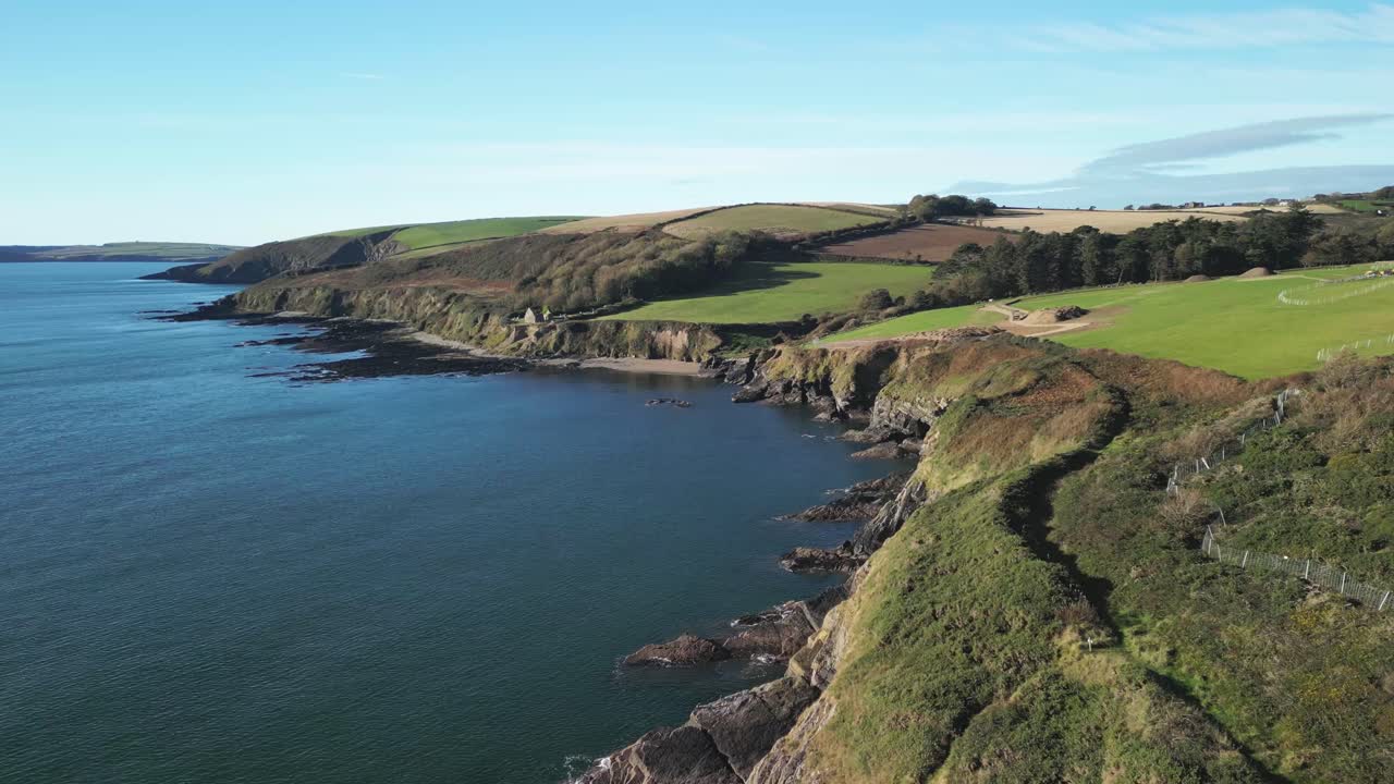 Aerial View of a Stunning Coastal Landscape
