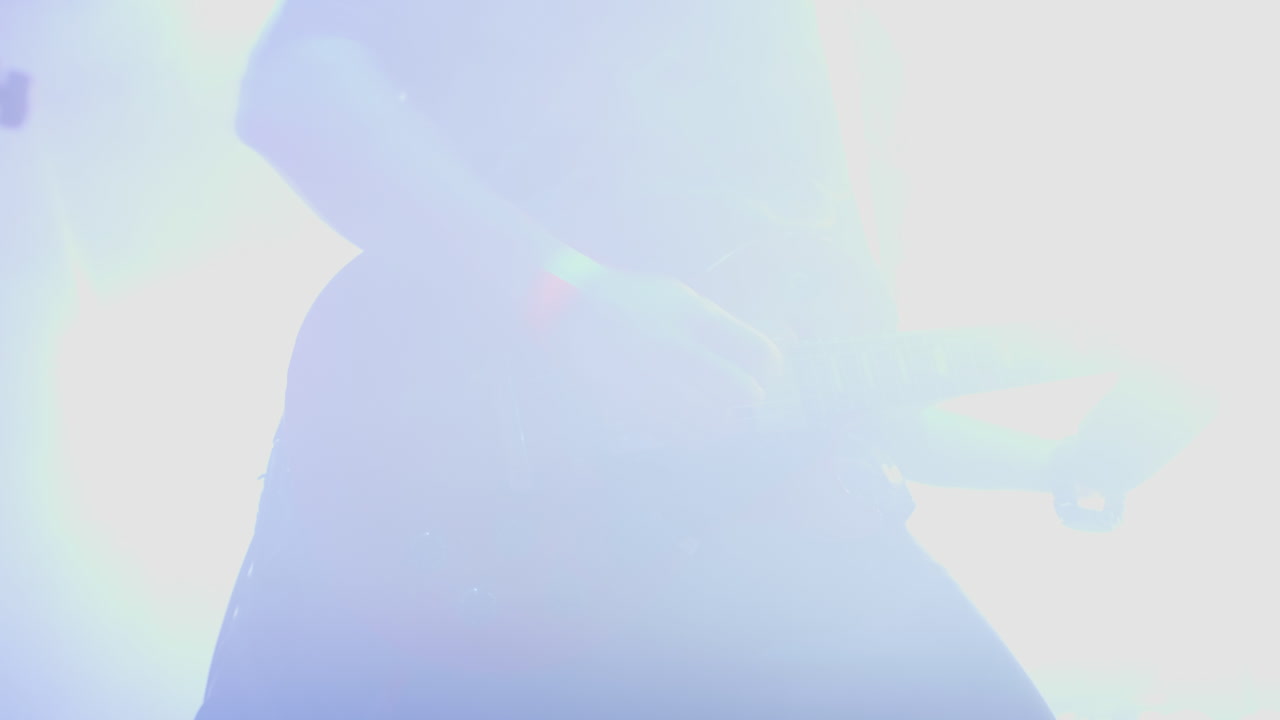 Guitar Player on Stage