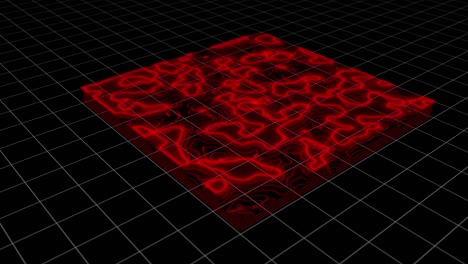 mappa topografica 3d