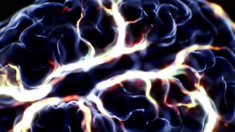 an intricate exploration of neural networks: a visually stunning representation of brain activity and connectivity in a dynamic digital environment