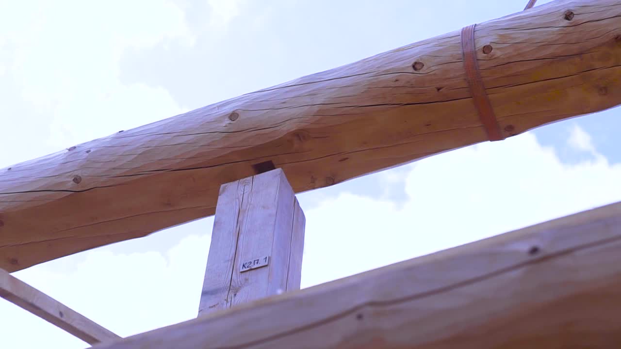 Log Cabin Construction Detail