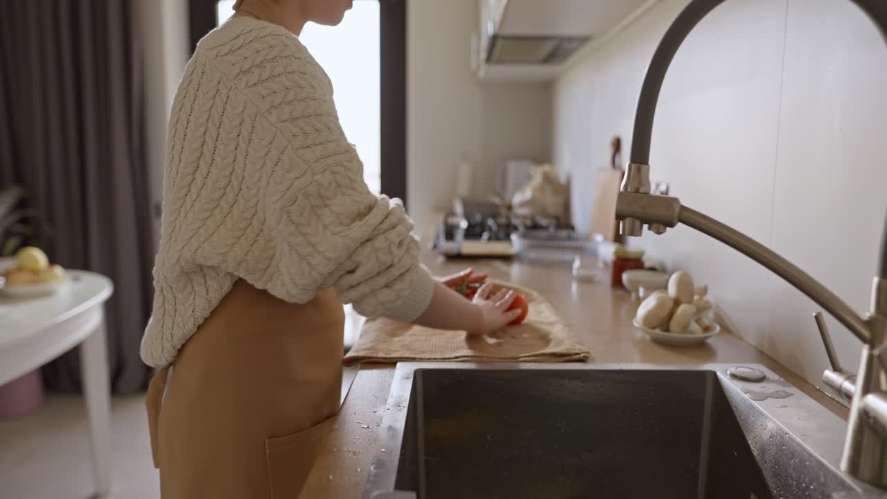 부에서 토마토를 는 것