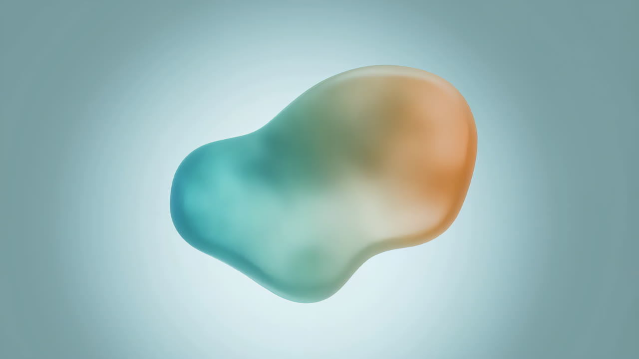 Abstract Gradient Blob Shape