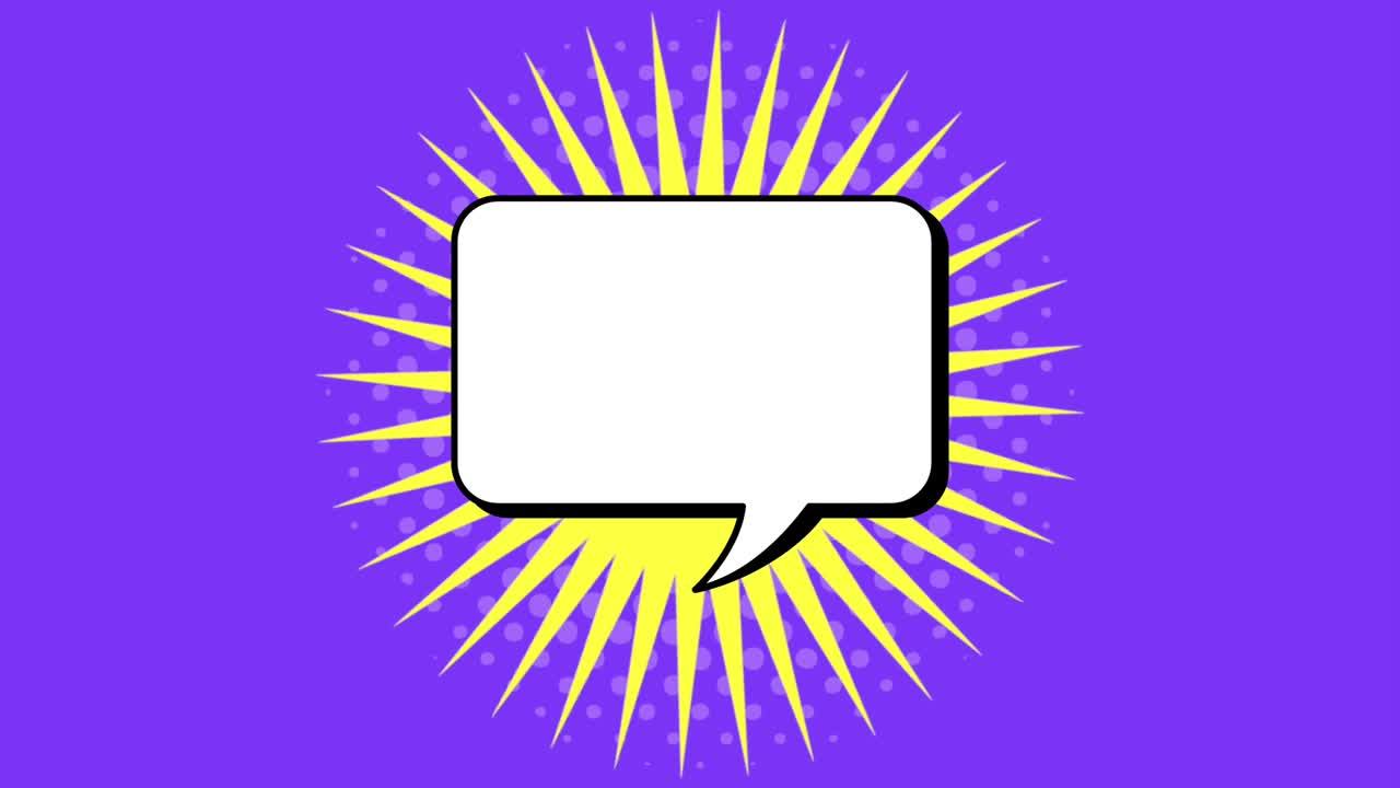 animación de arte pop