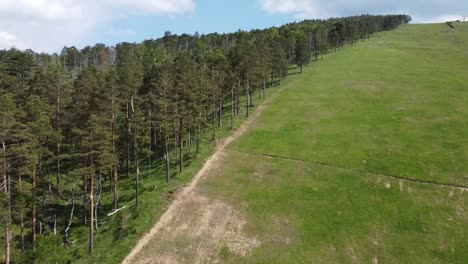 Pista-De-Esquí-Durante-El-Verano