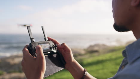 Taking-his-drone-out-for-a-test-flight