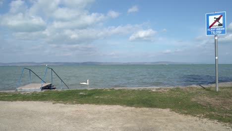 Beach-Lake-Balaton,-Europe