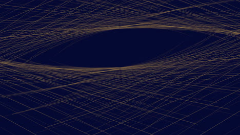 circular motion in dark blue lines moving clockwise with central shape