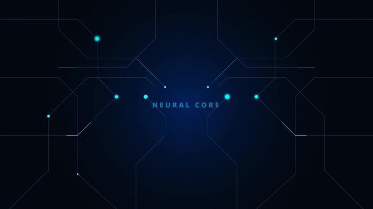 Interfaccia di nucleo neurale digitale con linee di circuiti luminose