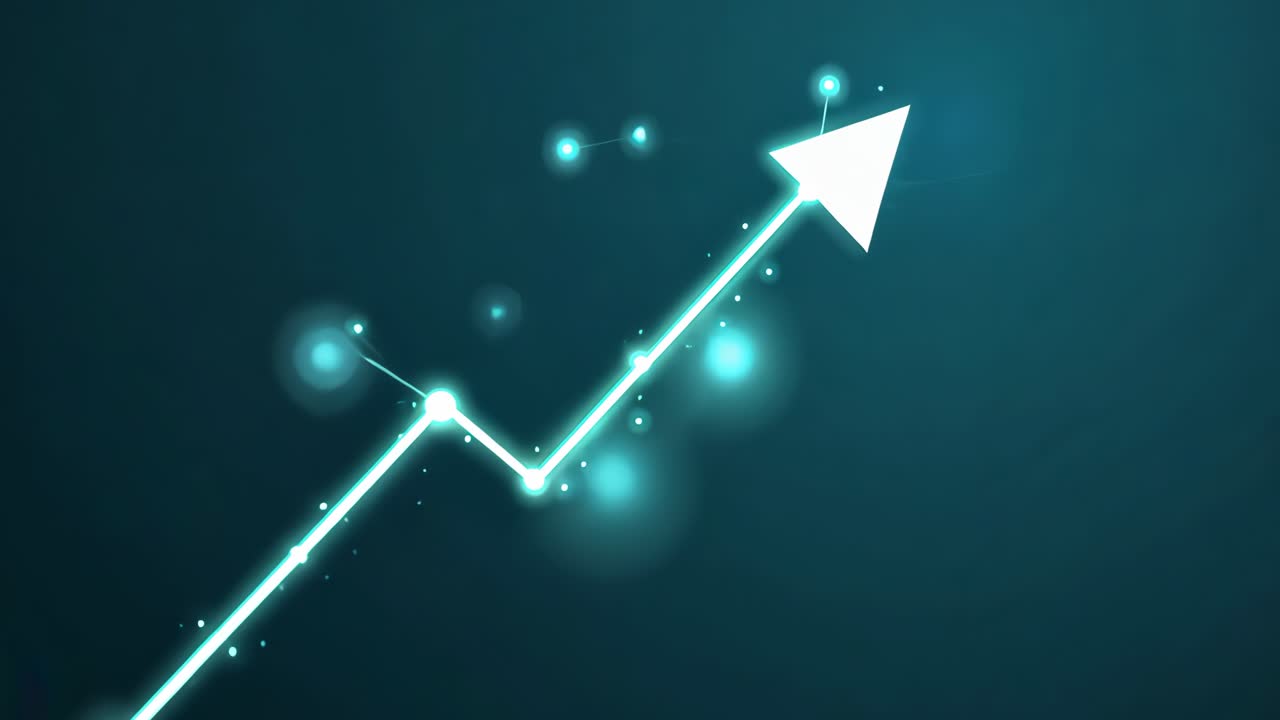Upward Growth Arrow