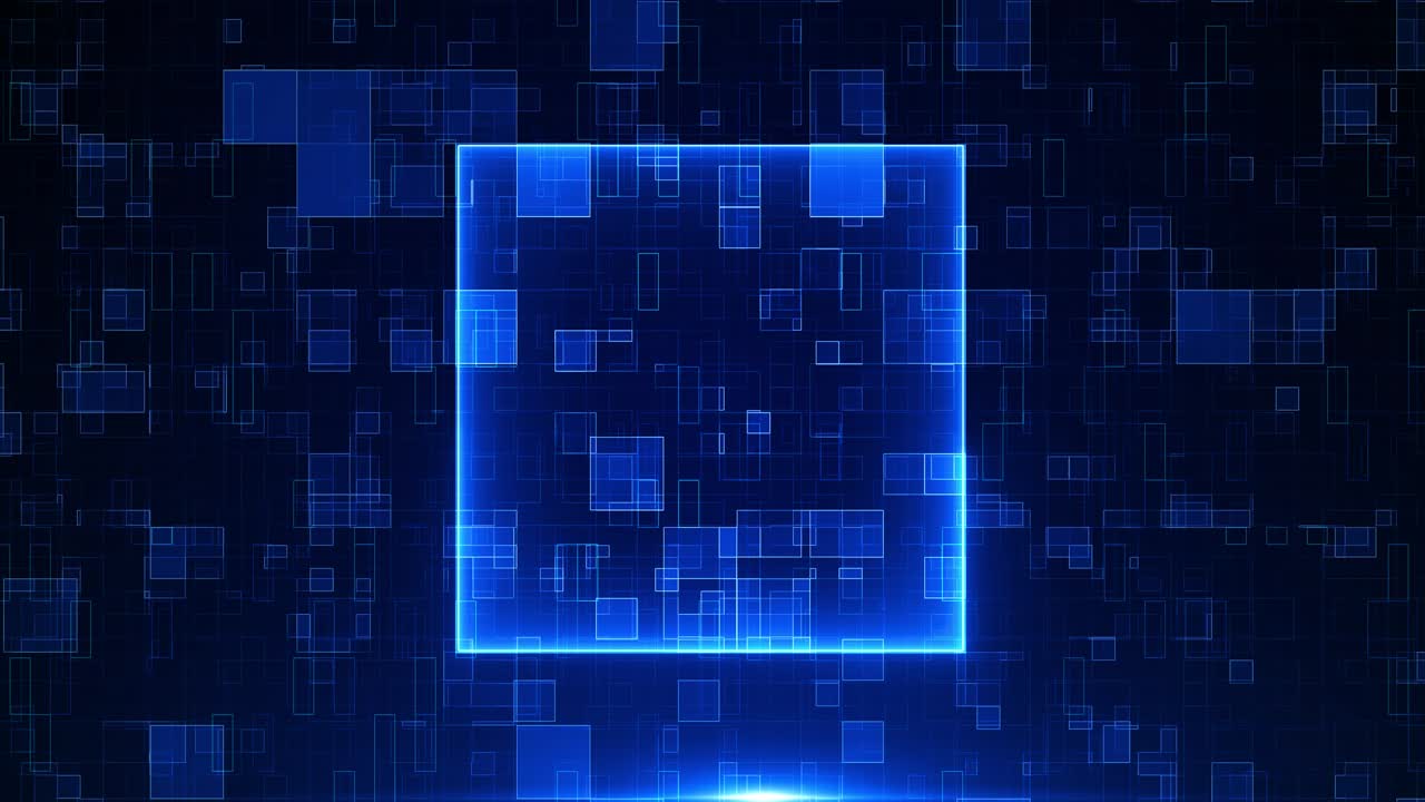 Digital block technology background cybersecurity digital information technology concept protection