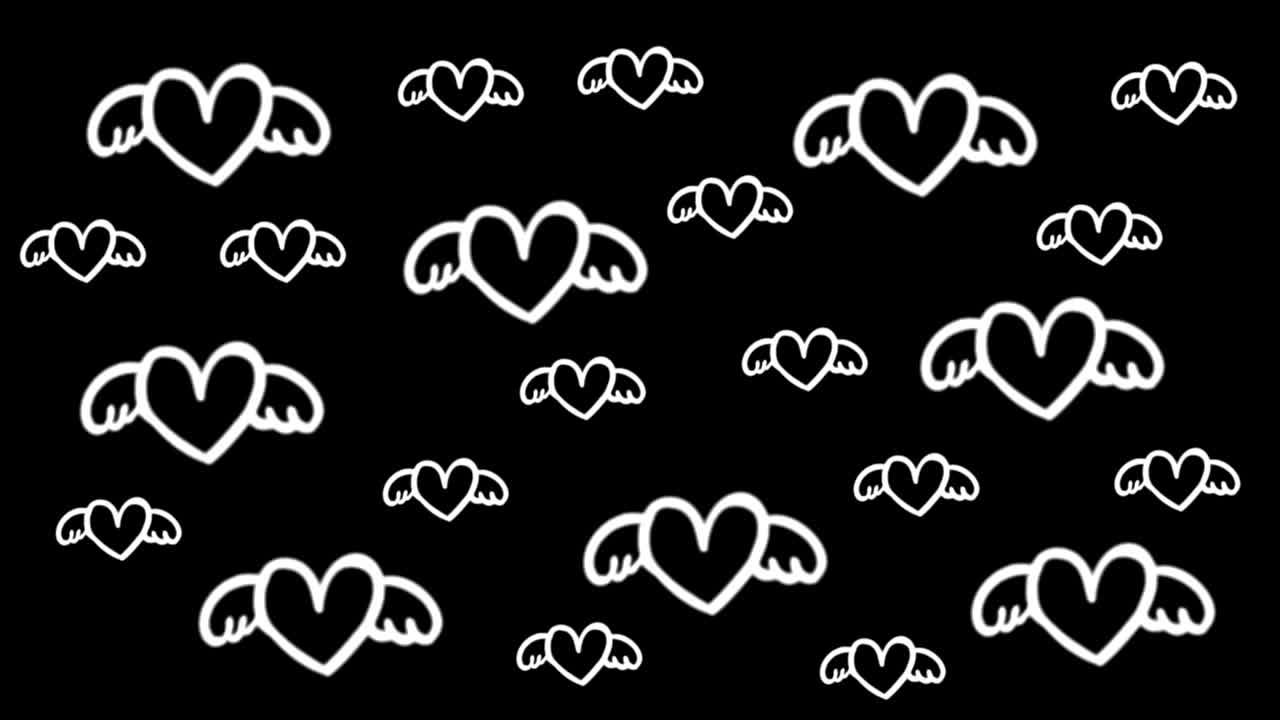 4k el fondo del día de san valentín