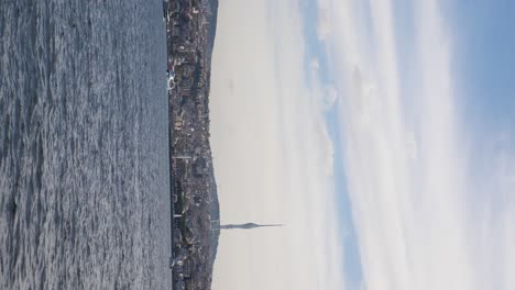 istanbul cityscape from the water