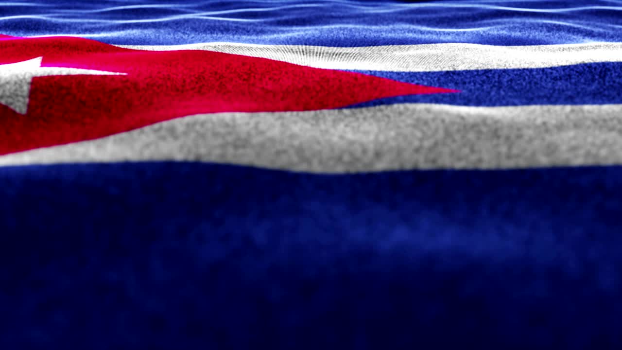 쿠바, 섬유 발 카 배경, 애니메이션, 렌더링, 루프