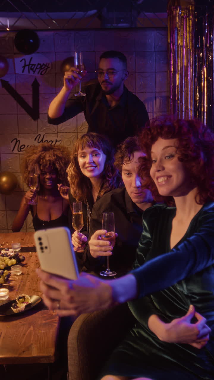 Celebrating New Year's Eve with Friends