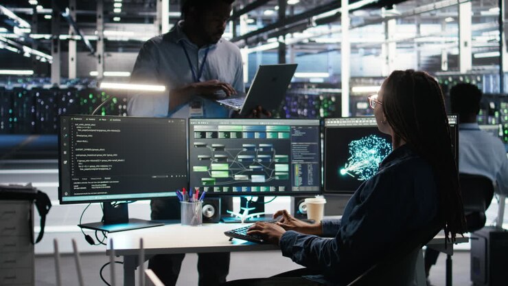 Server farm manager supervising engineer using node tree systems