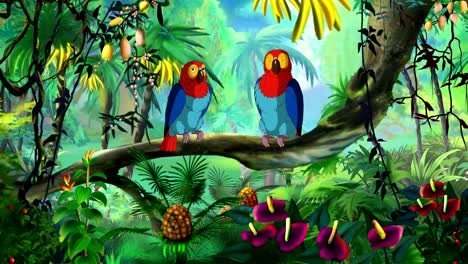 el loro guacamayo uhd