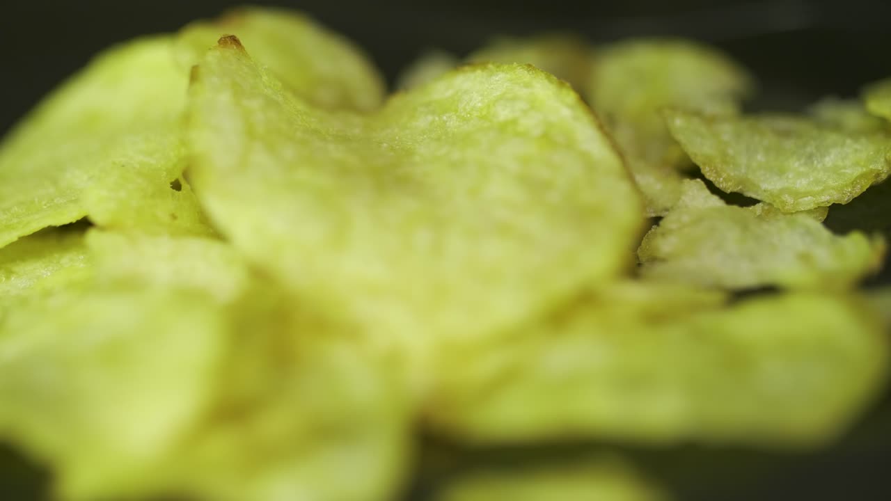 Pile of Potato Chips