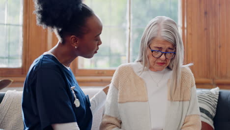 Senior,-sad-woman-or-nurse-with-support