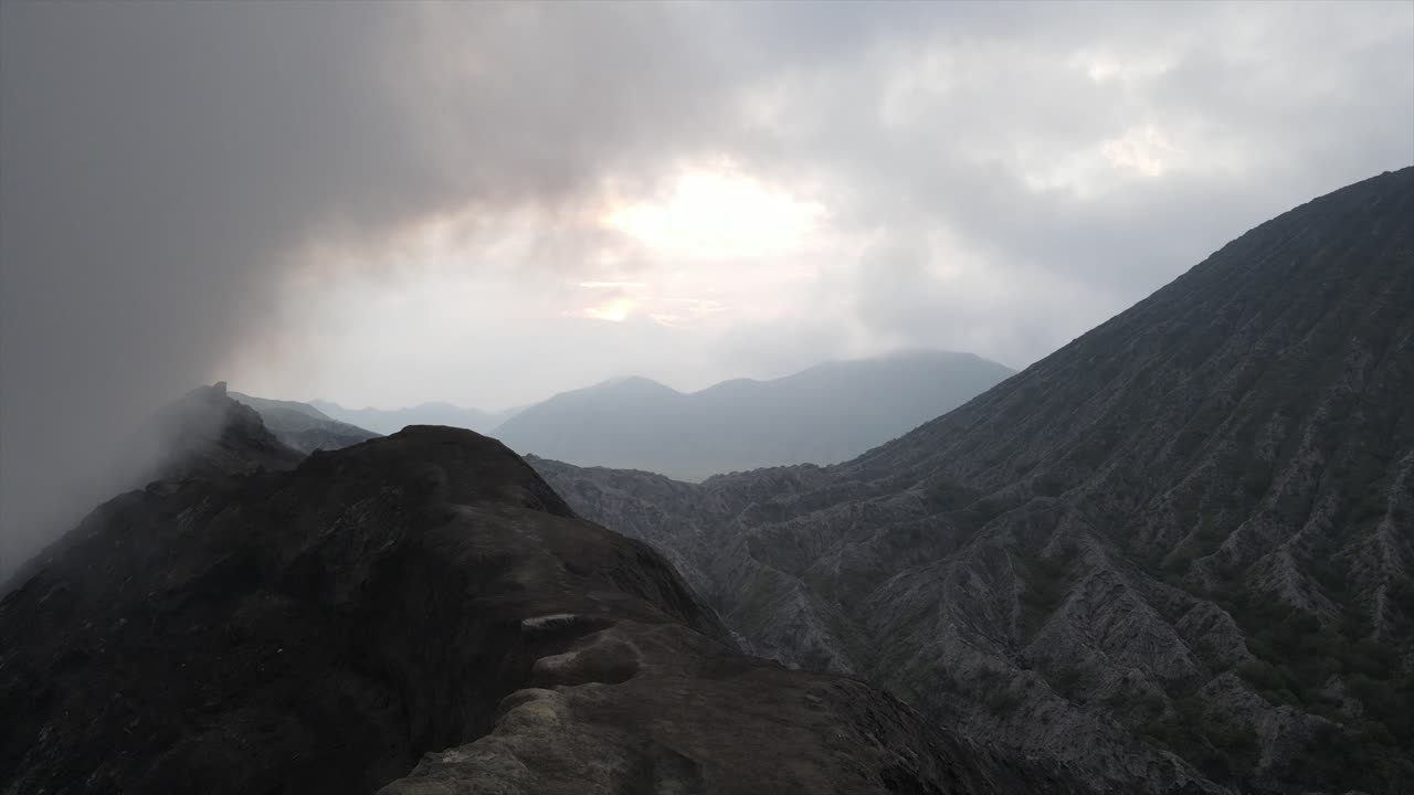 Bromo volcano mount East Java Indonesia active Hindu pilgrimage site Tengger mountains