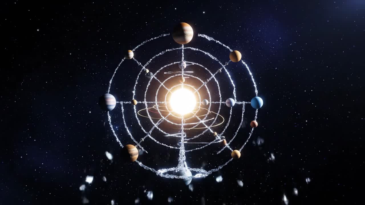 Abstract cosmic imagery