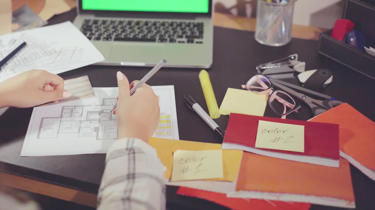 Interior Designer at Work