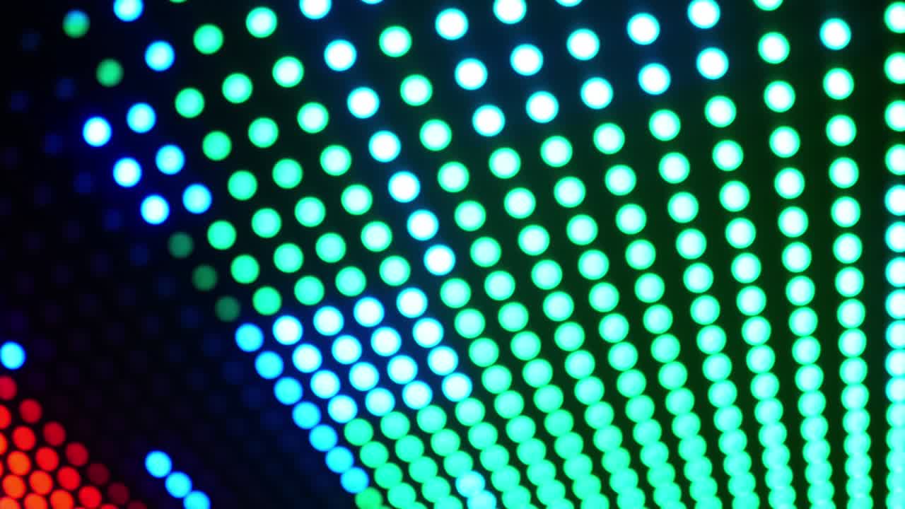 Blured colorful effect light  at night.