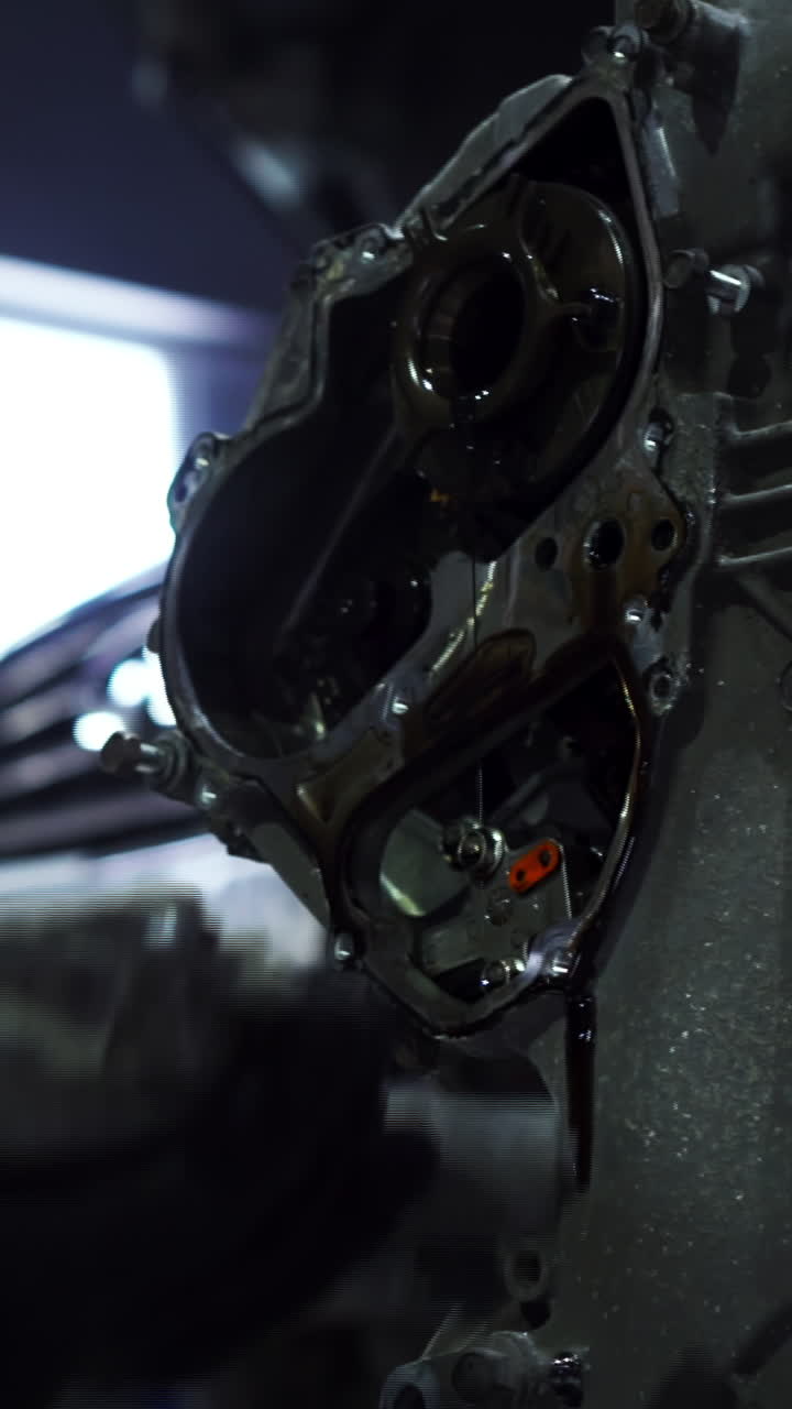 Car Engine Repair in Progress