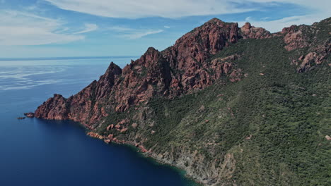 corsica france: majestic mountain lake