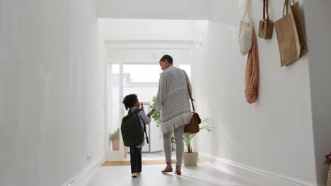 family enjoying free time at home