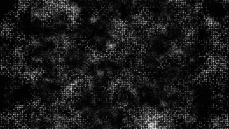 abstract black and white dotted pattern