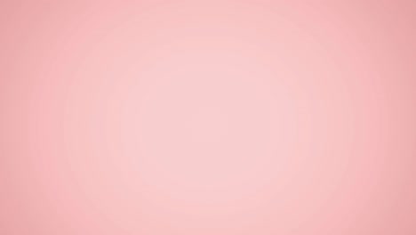 animación del texto sobre el cáncer de mama que aparece sobre un fondo rosa