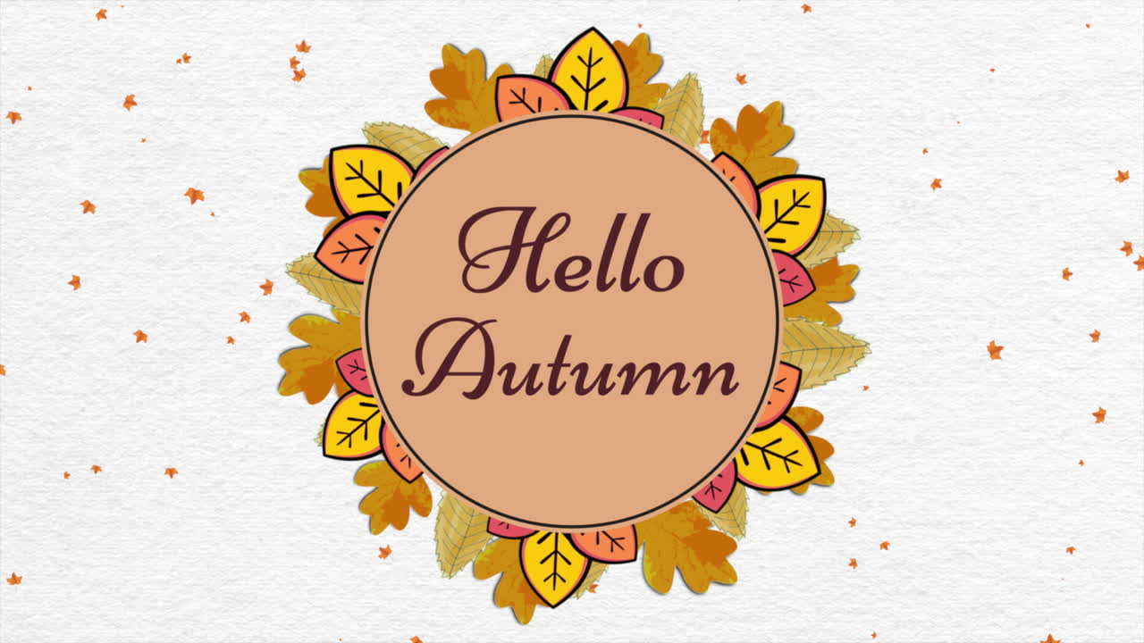 종이 질감에 메이플 가을 잎 안녕하세요 가을