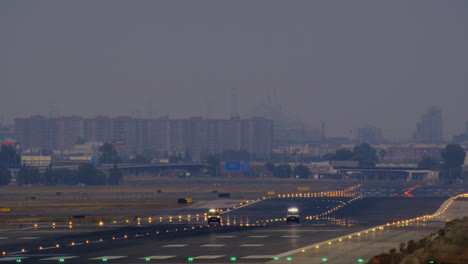 yellow airport control car