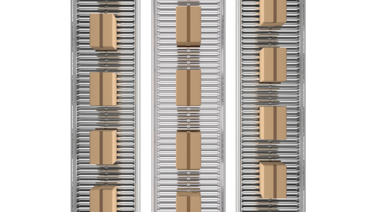 배송 센터에 있는 패키지