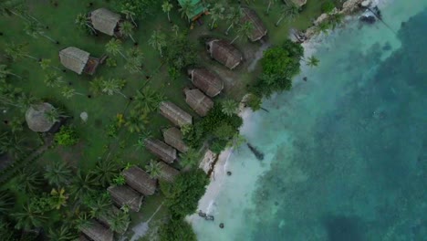 beachfront private tropical resort in mucura caribbean island