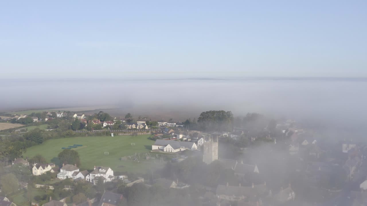 아이슬립 전역을 휩쓸고 있는 드론 샷