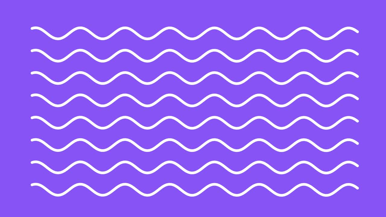 최소한의 물결 모양의 추상적인 애니메이션 배경