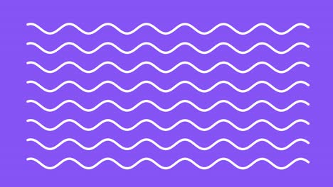 Minimal Wavy Abstract Animated Background