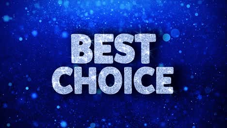 best choice award graphic