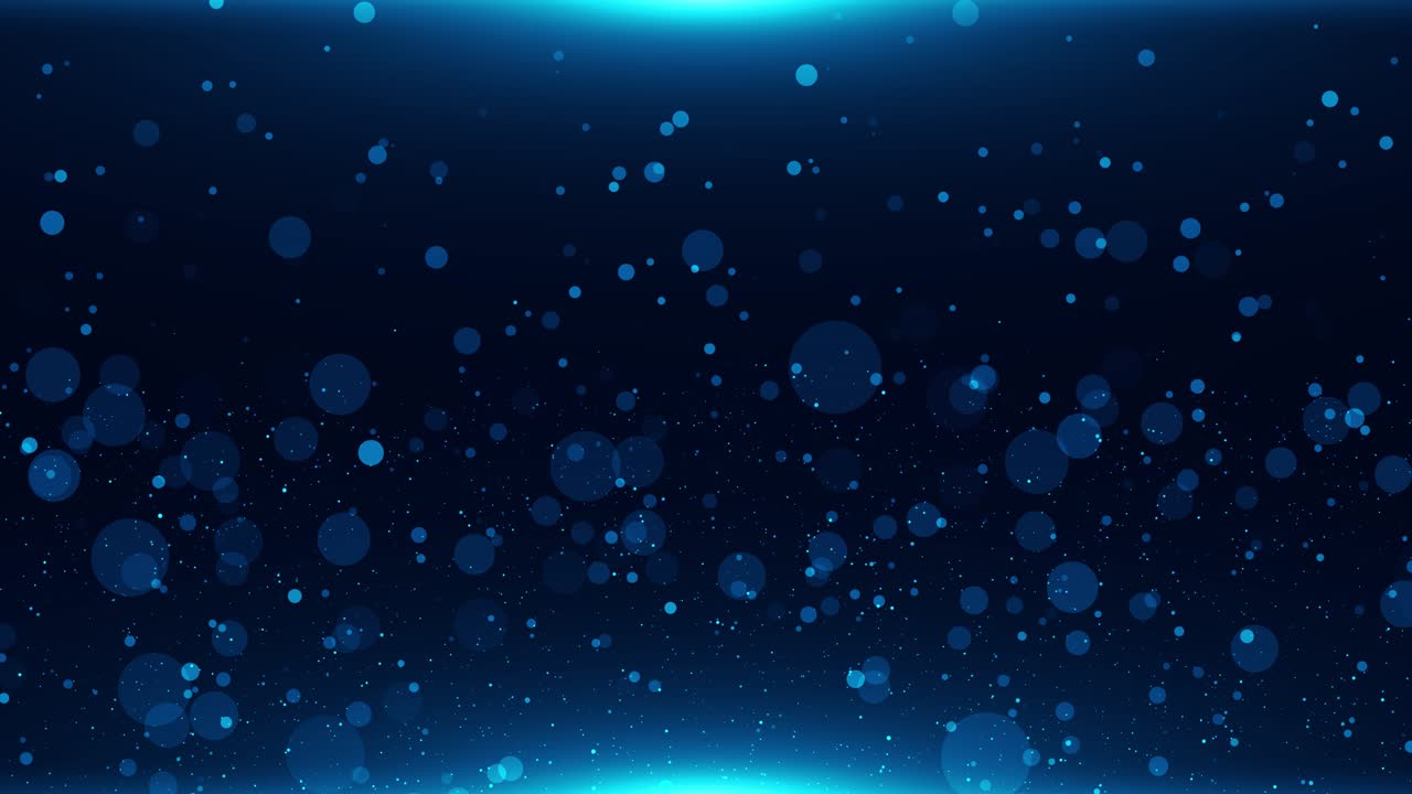 미래 지향적인 원형 사운드 웨이브 빅 데이터 시각화의 4K 추상 디지털 파티클 노이즈 원