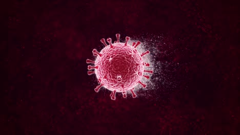 covid_19_3d_cell_red_background_loop_4k (en inglés)