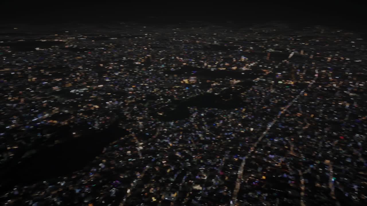 Beautiful drone footage of Kathmandu city at night during Diwali (Tihar), glowing with colorful lights, diyas, and decorations that reflect Nepal’s vibrant culture, joy, and festive celebration