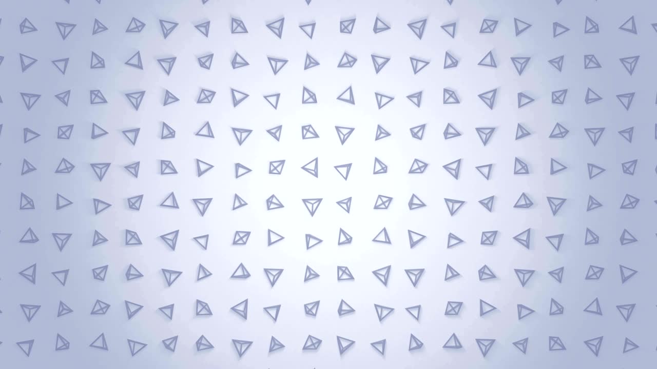 기하학적 피라미드 패턴, 피라미드의 춤, 비즈니스 기호 루프 애니메이션, 비즈니스 네트워크 디자인