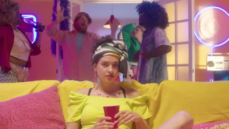 retro party vibes