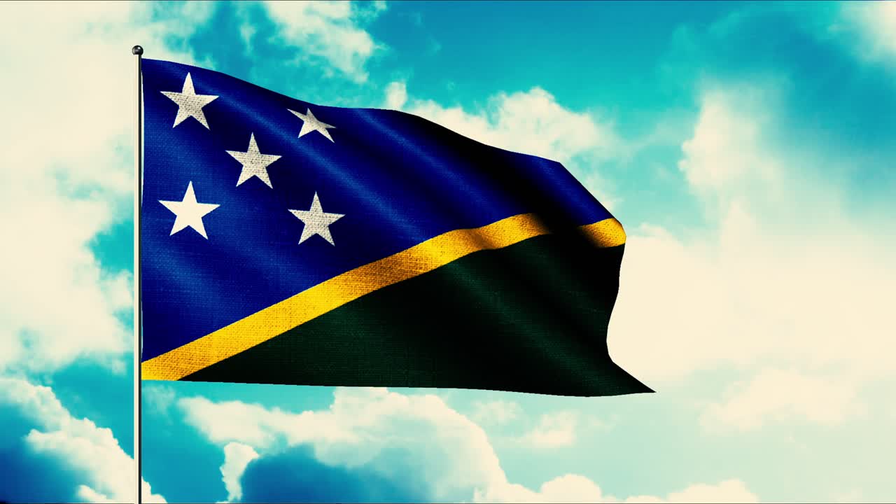 바람에 흔들리는 사모아의 발