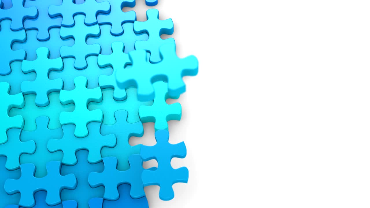 animación de los rompecabezas