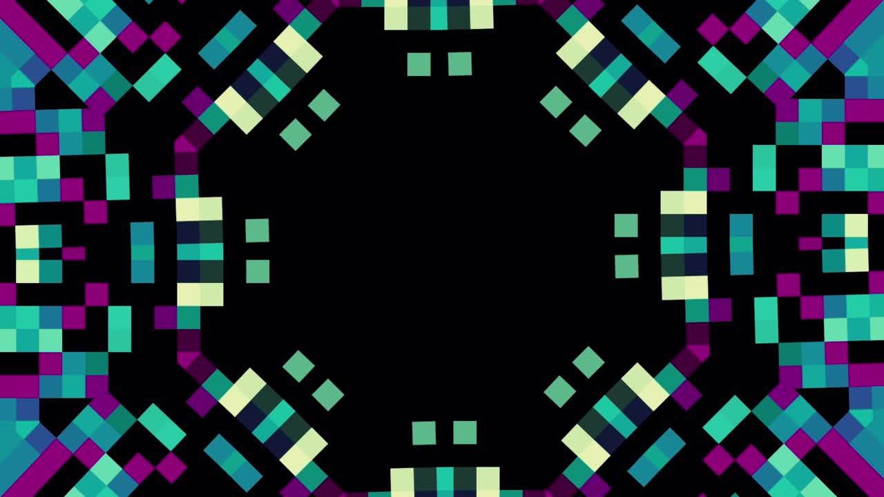 patrón abstracto geométrico pixelado