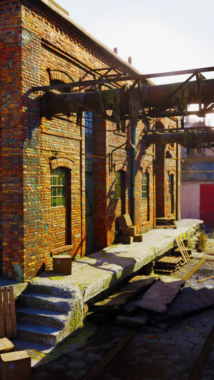 버려진 산업용 건물